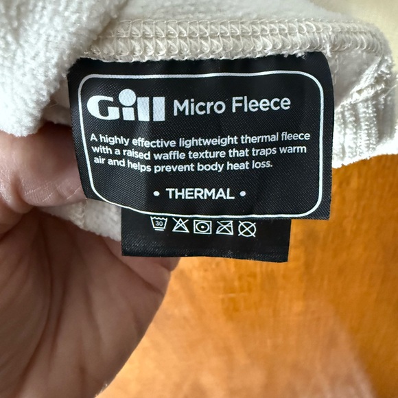 Gill outer wear White Quarter-Zip Pullover - Picture 4 of 5
